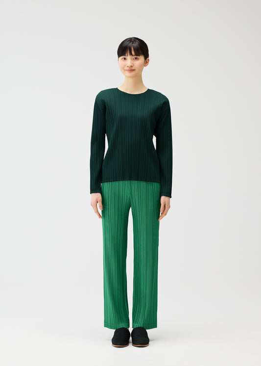 RAMIE PLEATS Top Coral Pink