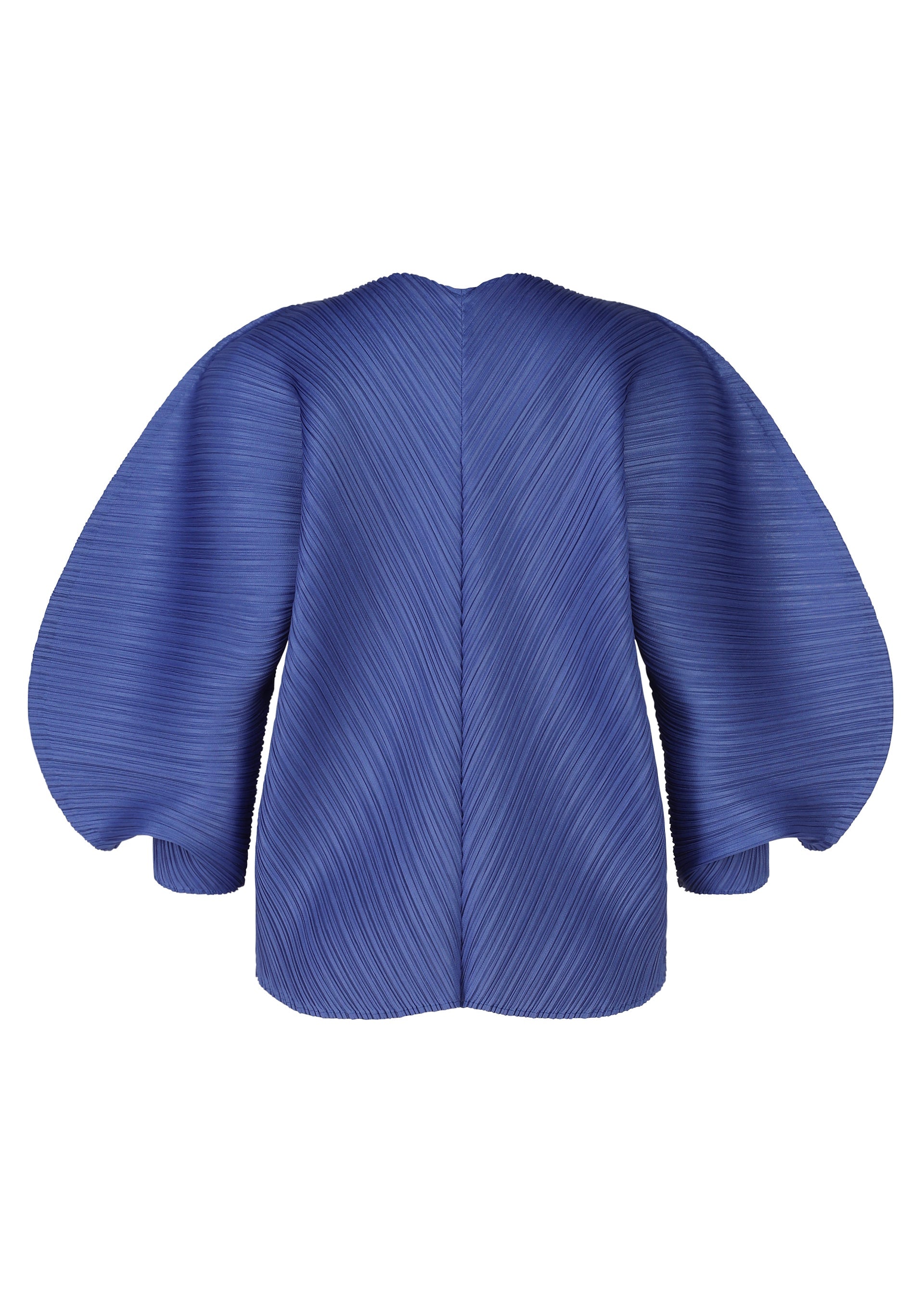 A detail shot of the PLEATS PLEASE ISSEY MIYAKE COAST pp66jk46143os.