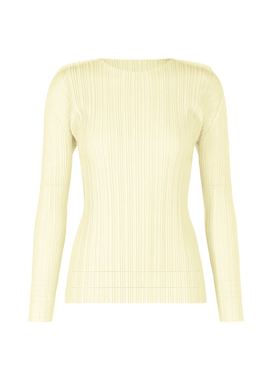 SOFT PLEATS Top Off-White