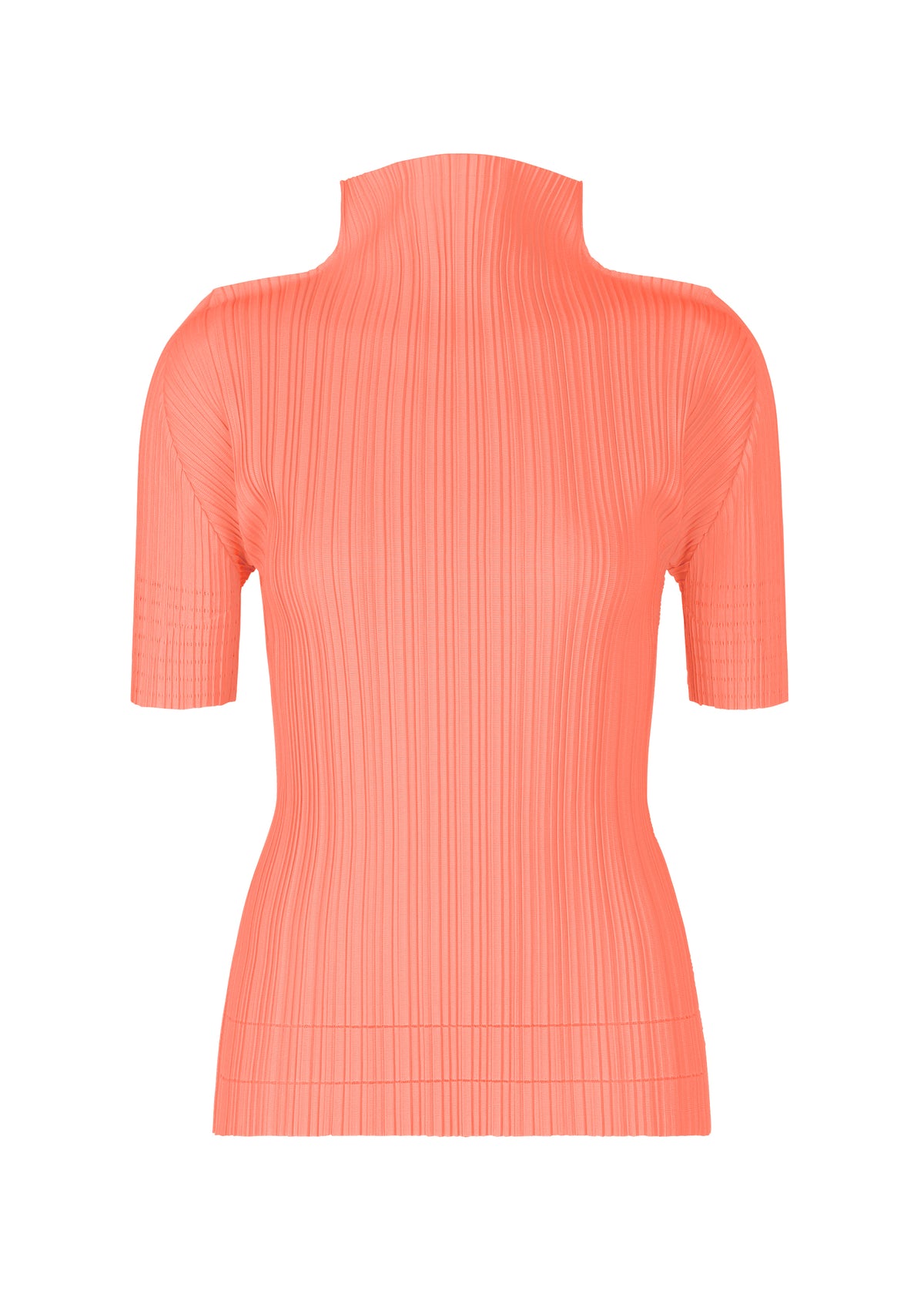 SOFT PLEATS Top Coral Pink