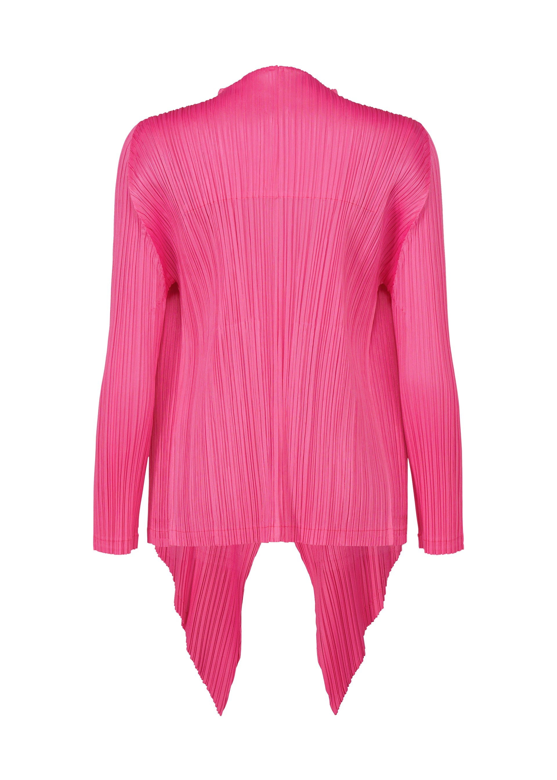 A detail shot of the PLEATS PLEASE ISSEY MIYAKE MONTHLY COLORS JANUARY prêt à porter.