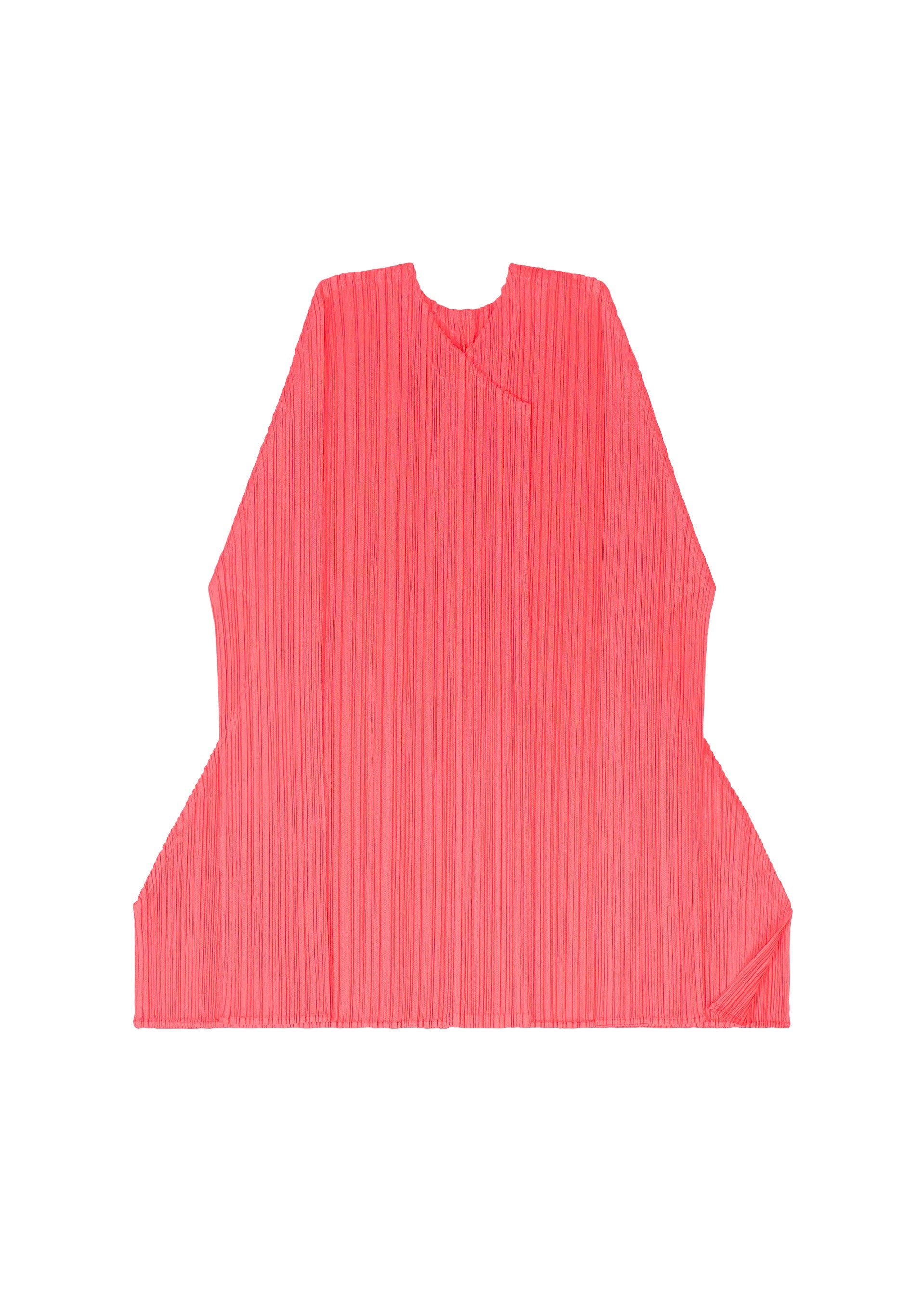 A detail shot of the Pleats Please Issey Miyake MONTHLY COLORS MARCH prêt à porter.