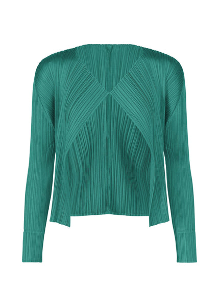 MONTHLY COLORS : JUNE Cardigan Blue Green – ISSEY MIYAKE EU