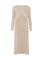 A product shot of the Pleats Please Issey Miyake SWING SOLID cardigan in .