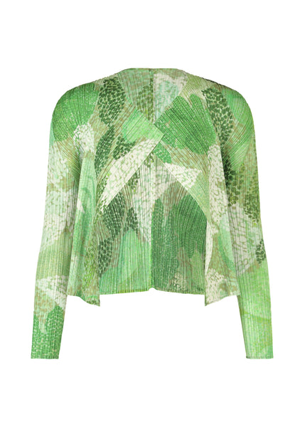 FOGGY FOREST Cardigan Grass Green – ISSEY MIYAKE EU