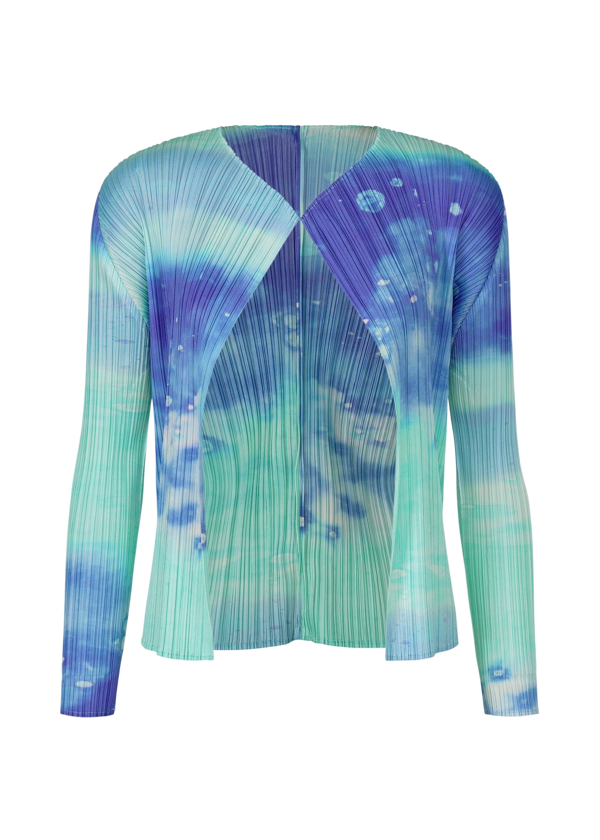 SEA BUBBLE Cardigan Blue – ISSEY MIYAKE EU