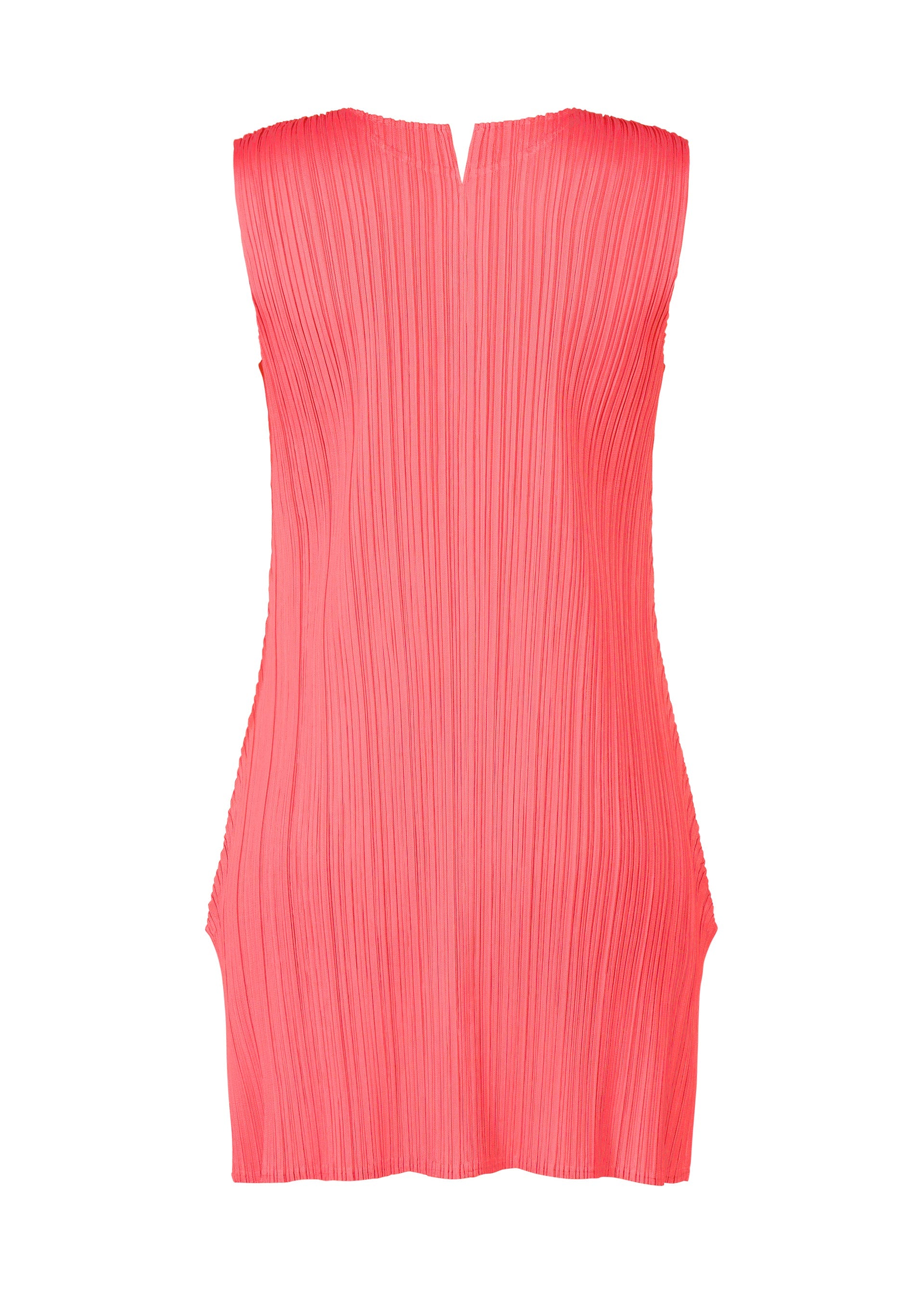 A detail shot of the Pleats Please Issey Miyake MONTHLY COLORS MARCH prêt à porter.