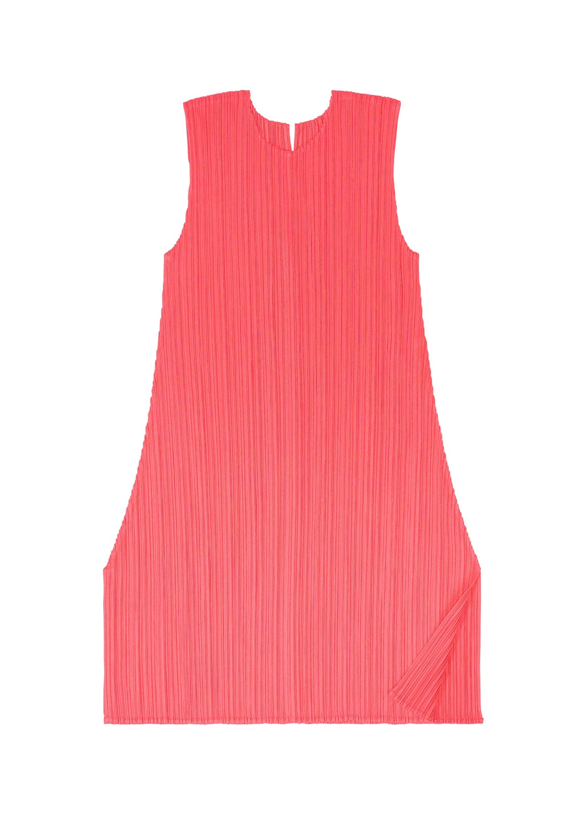 A detail shot of the Pleats Please Issey Miyake MONTHLY COLORS MARCH prêt à porter.