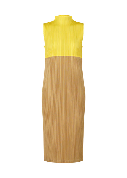 PLEATS PLEASE!　イエローゴールド ポンチョ　イッセイミヤケ SWING Tunic Yellow – ISSEY MIYAKE EU