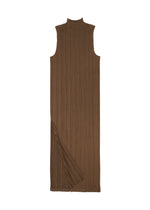 SWING SOLID Tunic Brown