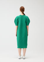 COLORFUL MUSHROOM KNIT Dress Brown