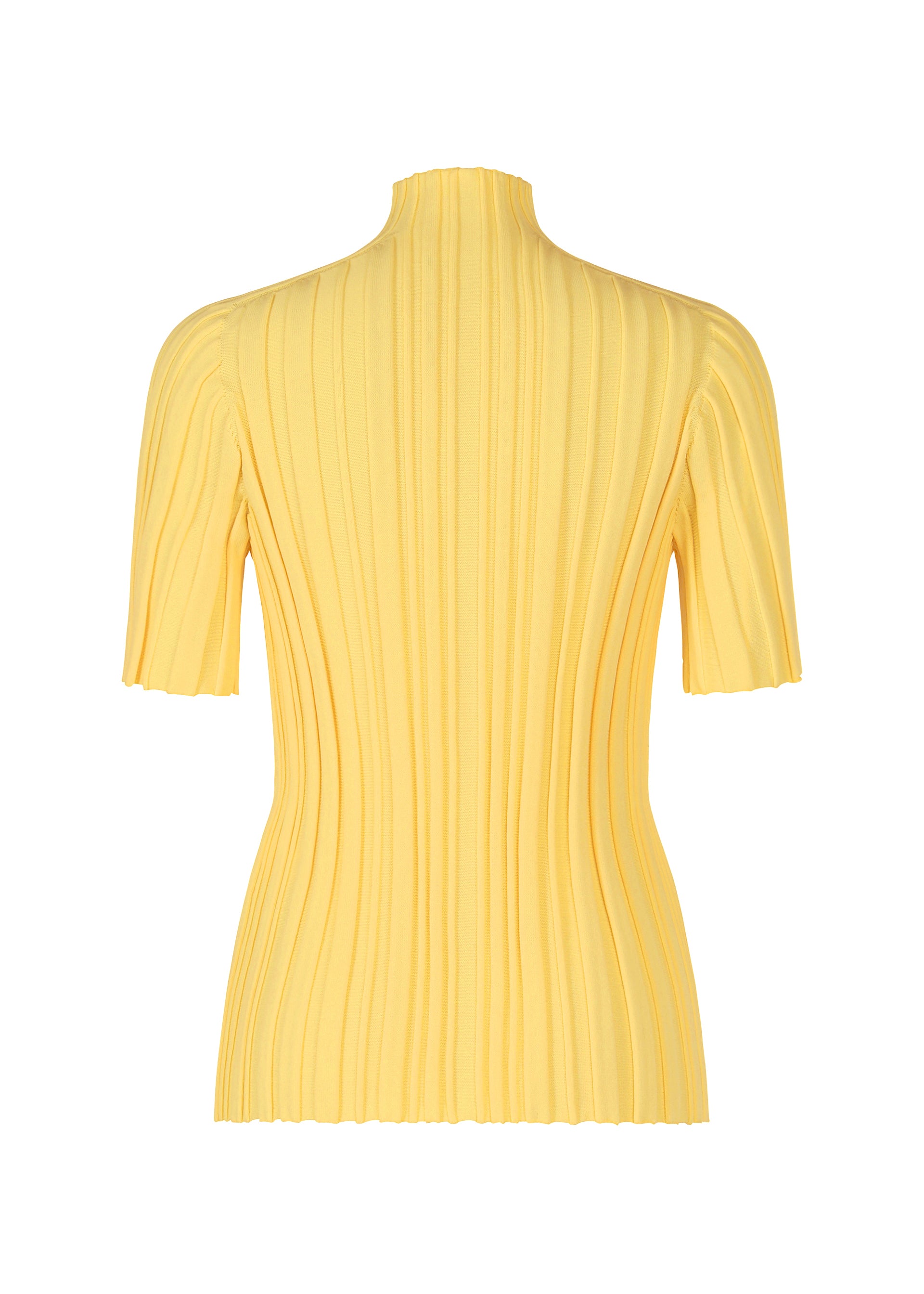 RIB KNIT Top Cream Yellow – ISSEY MIYAKE EU