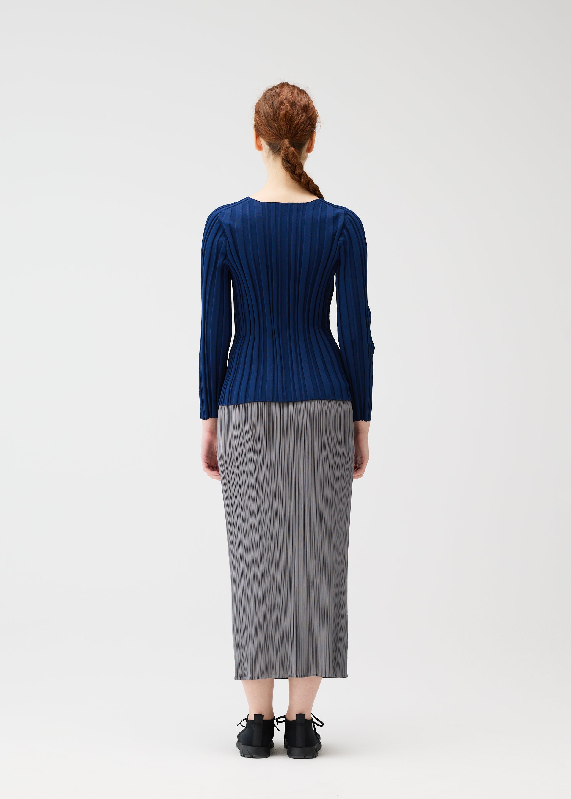 RIB KNIT Top Grey – ISSEY MIYAKE EU
