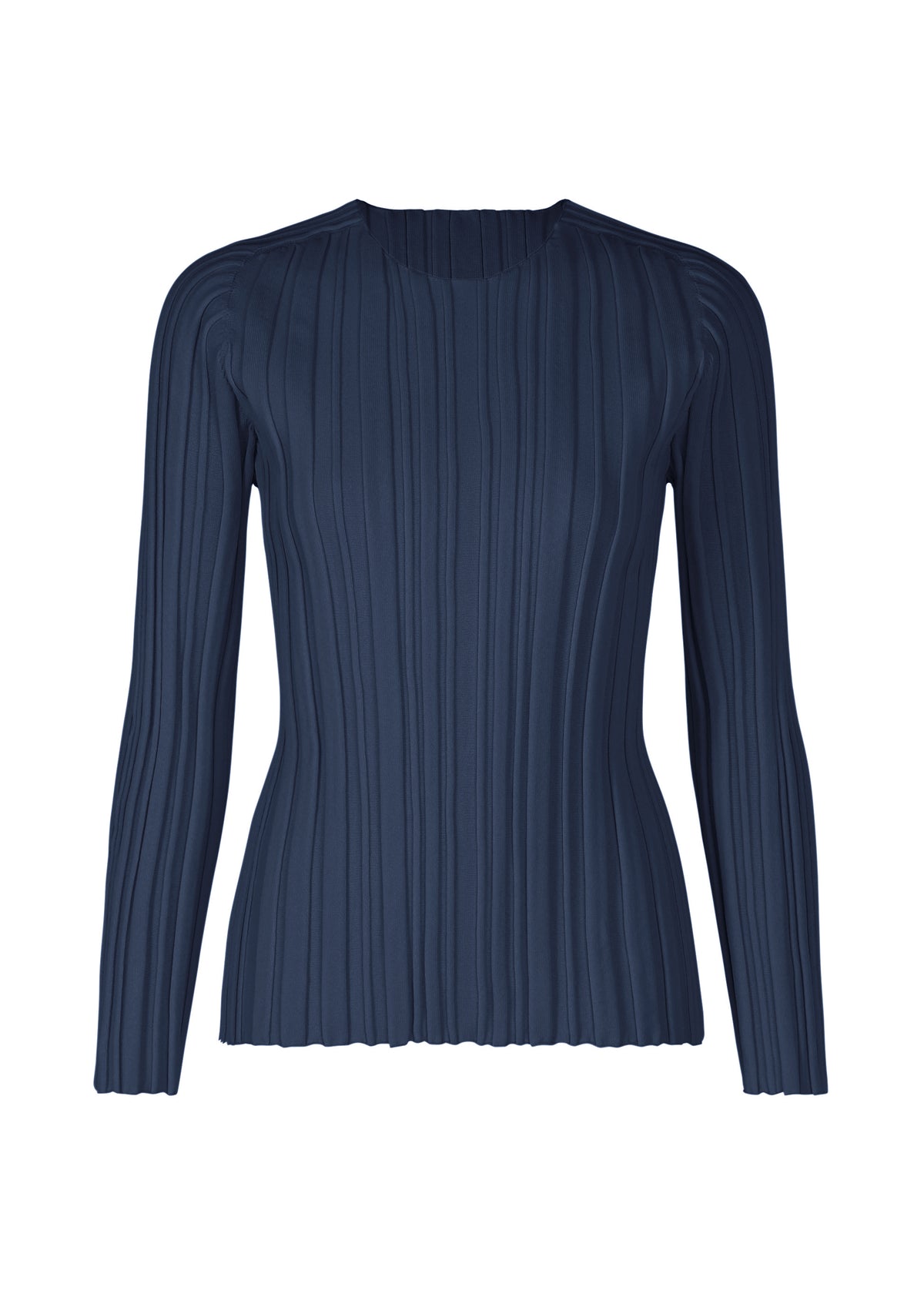 RIB KNIT Top Navy