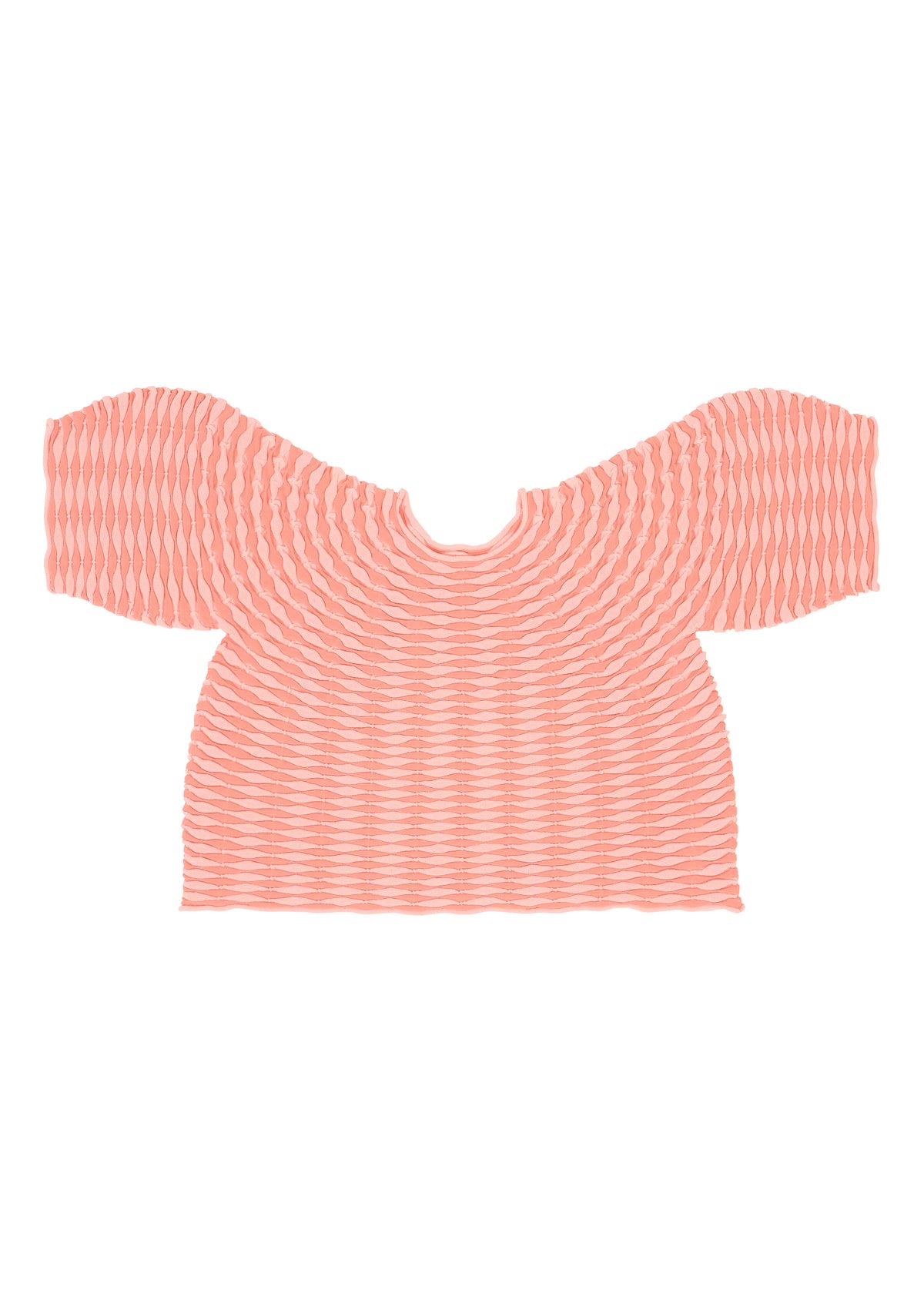 COLORFUL MUSHROOM KNIT Top Brown