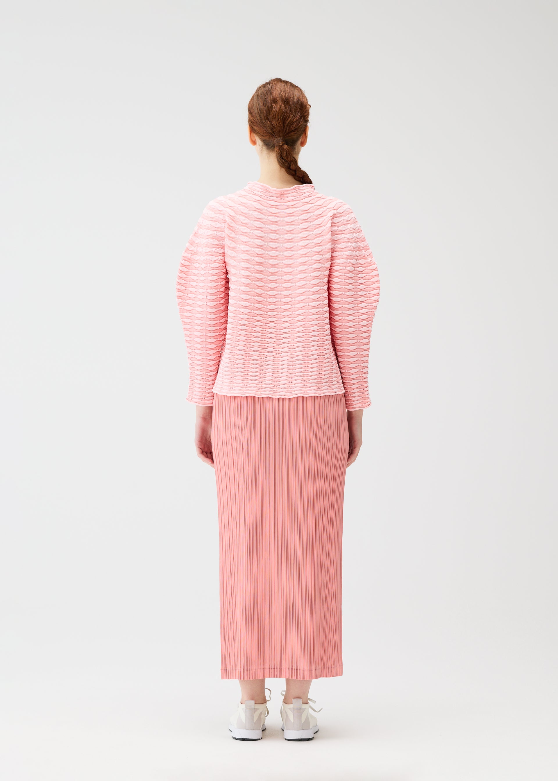 COLORFUL MUSHROOM KNIT Top Grass Green