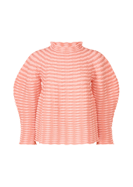 COLORFUL MUSHROOM KNIT Top Light Pink