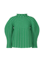 COLORFUL MUSHROOM KNIT Top Grass Green