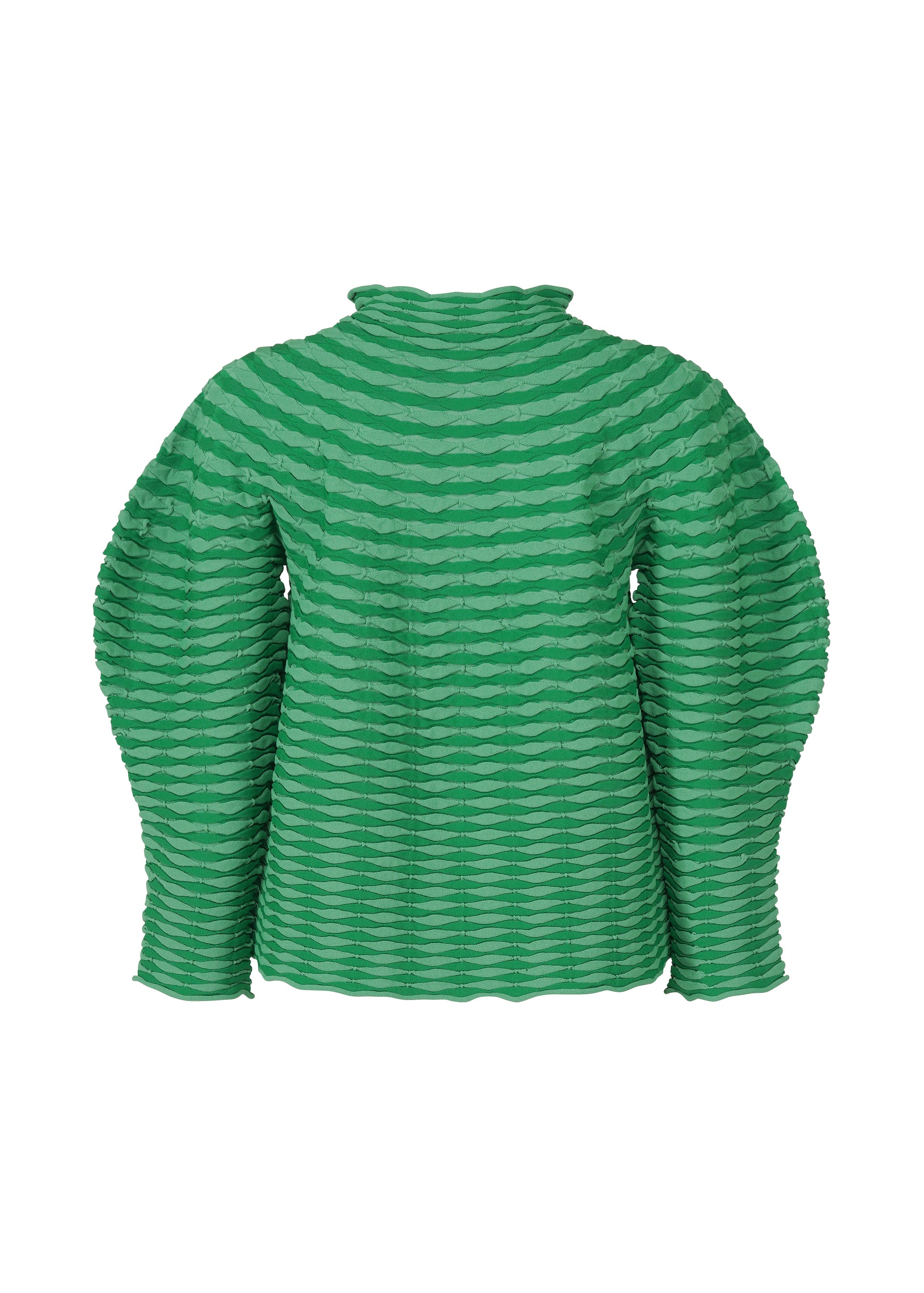 COLORFUL MUSHROOM KNIT Top Grass Green