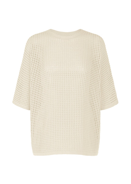イッシー FISHNET KNIT Top Ivory – ISSEY MIYAKE EU