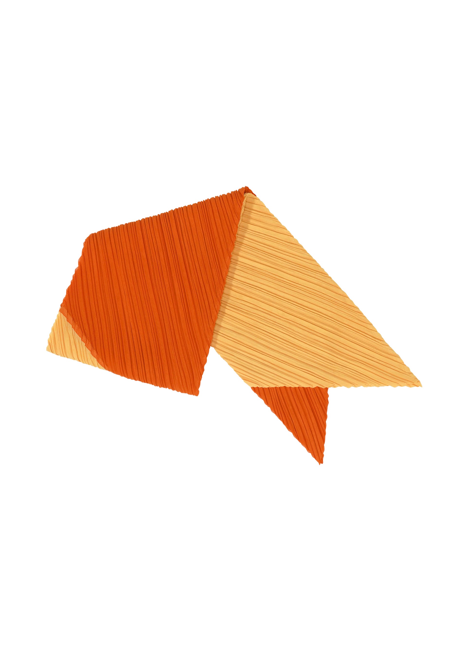 O SCARF APRIL Stole Orange x Yellow