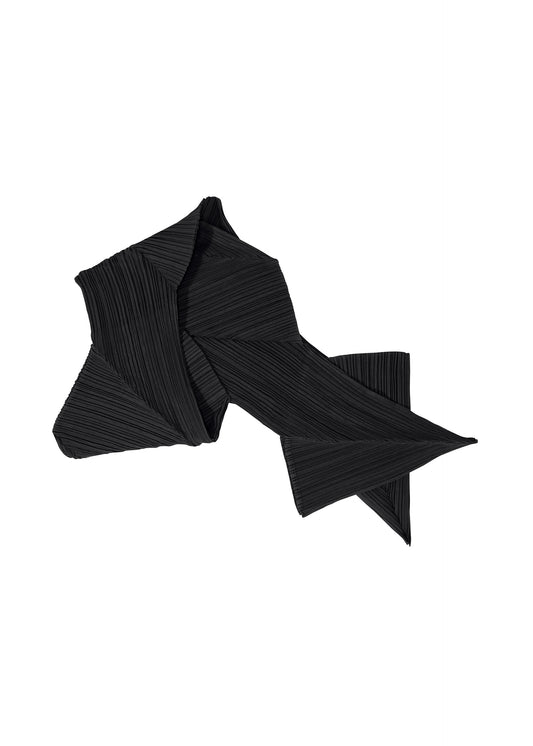 ZIGZAG SCARF Stole Black