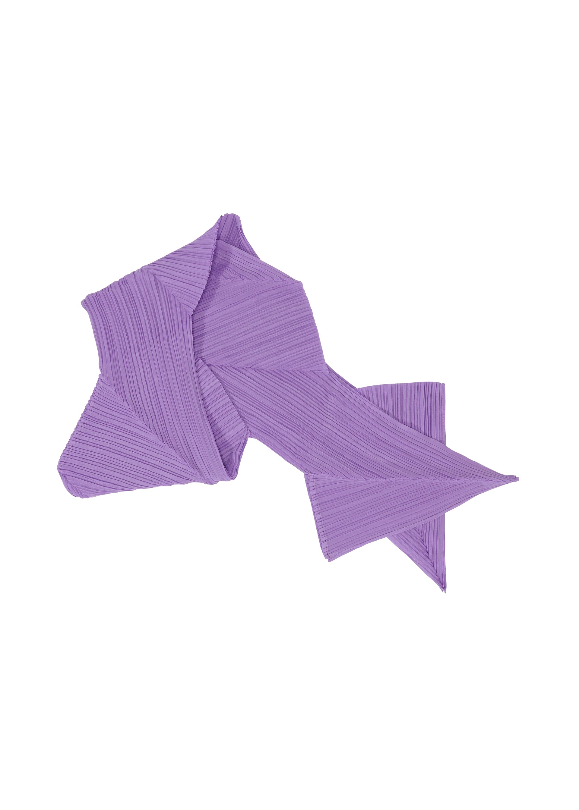 ISSEY MIYAKE MEN マフラー 薄紫と紫のチェック柄 CHECK PLEATS STOLE – isseymiyake.com