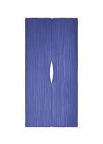 A product shot of the Pleats Please Issey Miyake MADAME T MAY stole in blue (72), recurring_style, restock.