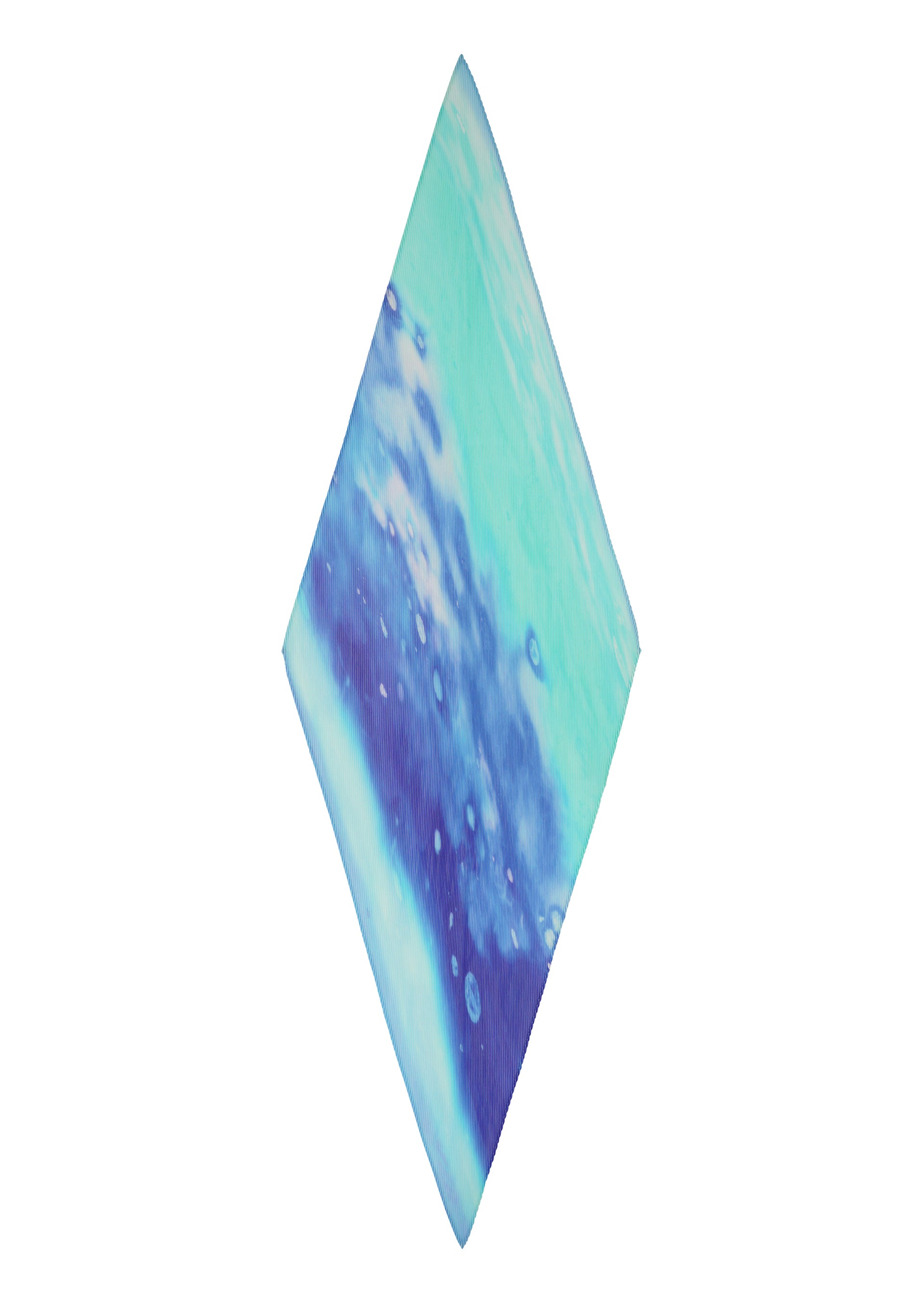 SEA BUBBLE SCARF Stole Blue – ISSEY MIYAKE EU