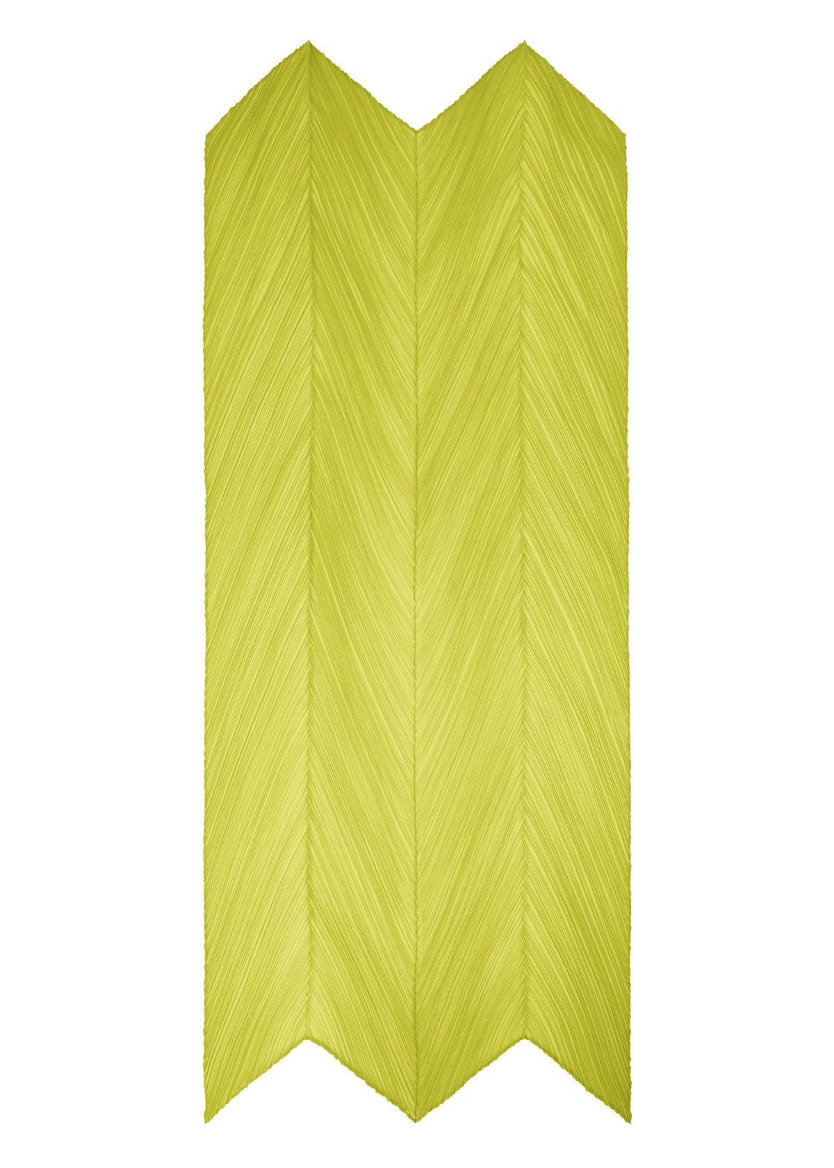 A detail shot of the PLEATS PLEASE ISSEY MIYAKE MONTHLY SCARF JUNE stole.