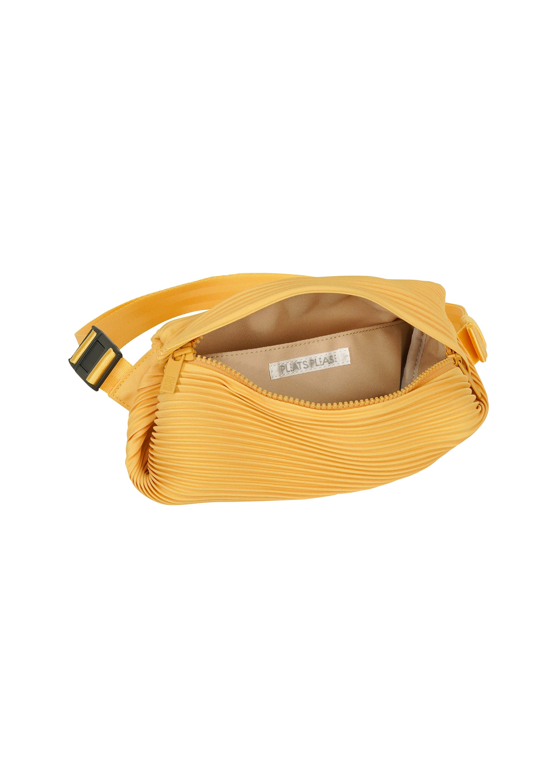 ショルダーバッグ BIAS PLEATS WAISTBAG Bias Pleats Waist Bag in Black