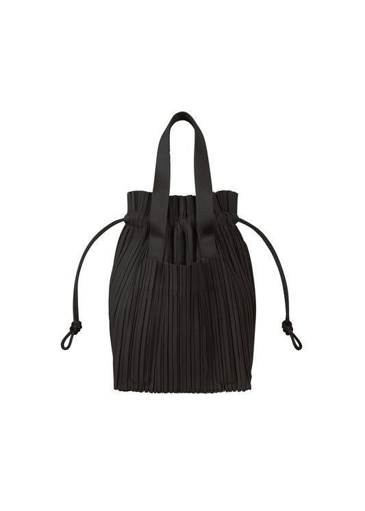 PLEATS TOTE BAG Shoulder Bag Black
