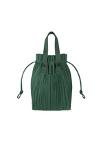 PLEATS TOTE BAG Shoulder Bag Dark Green