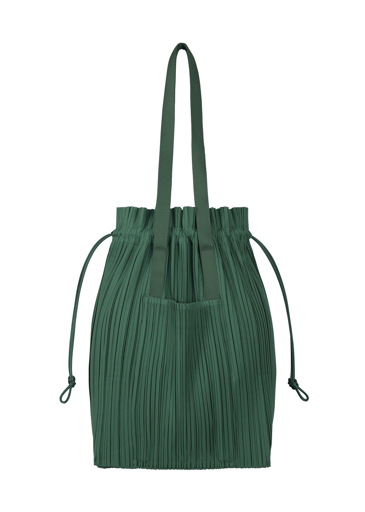 PLEATS TOTE BAG Tote Bag Dark Green