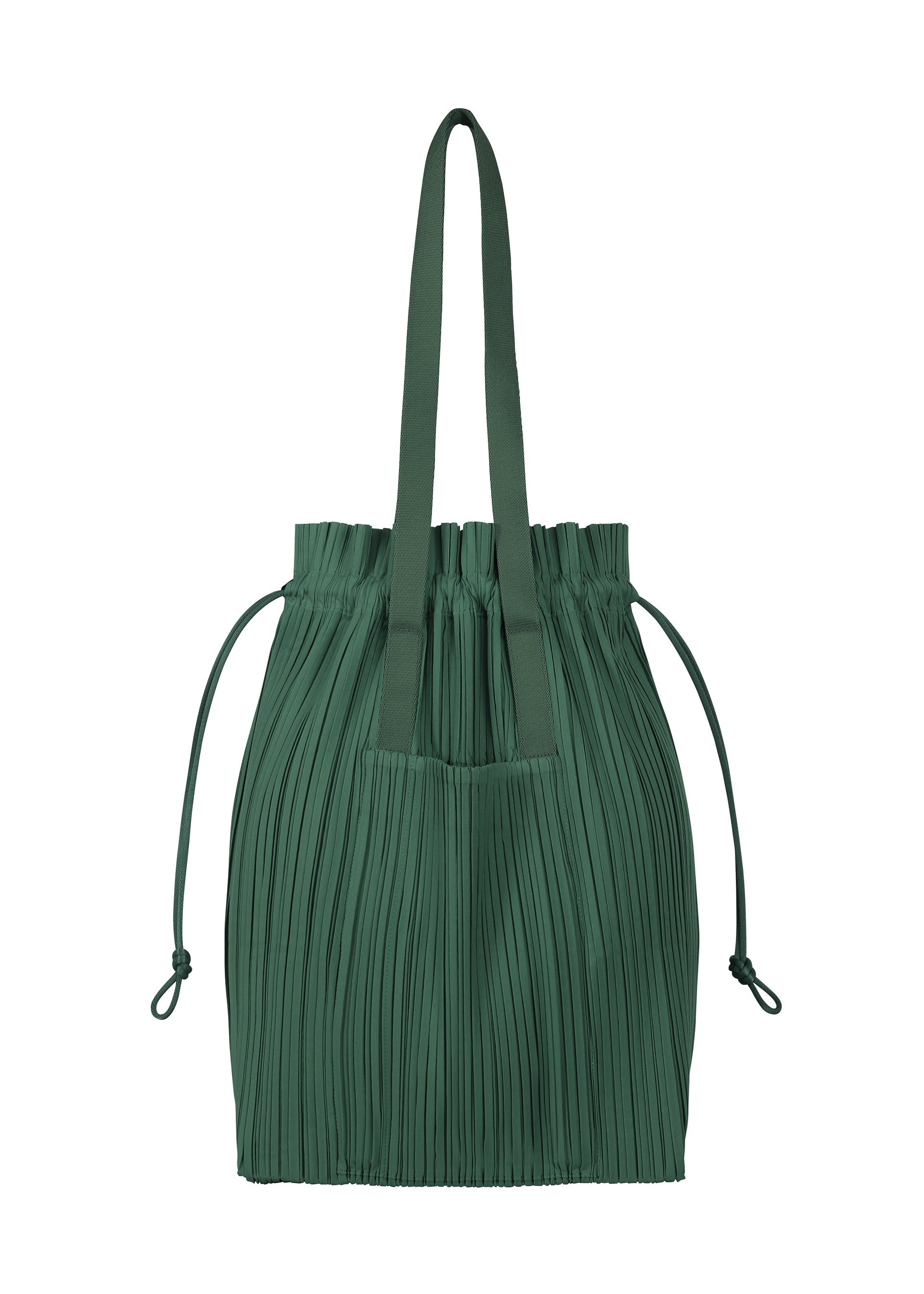 PLEATS TOTE BAG Tote Bag Dark Green