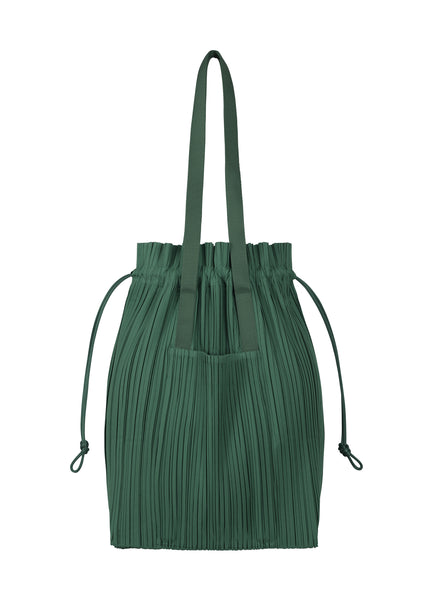 PLEATS TOTE BAG Tote Bag Dark Green – ISSEY MIYAKE EU