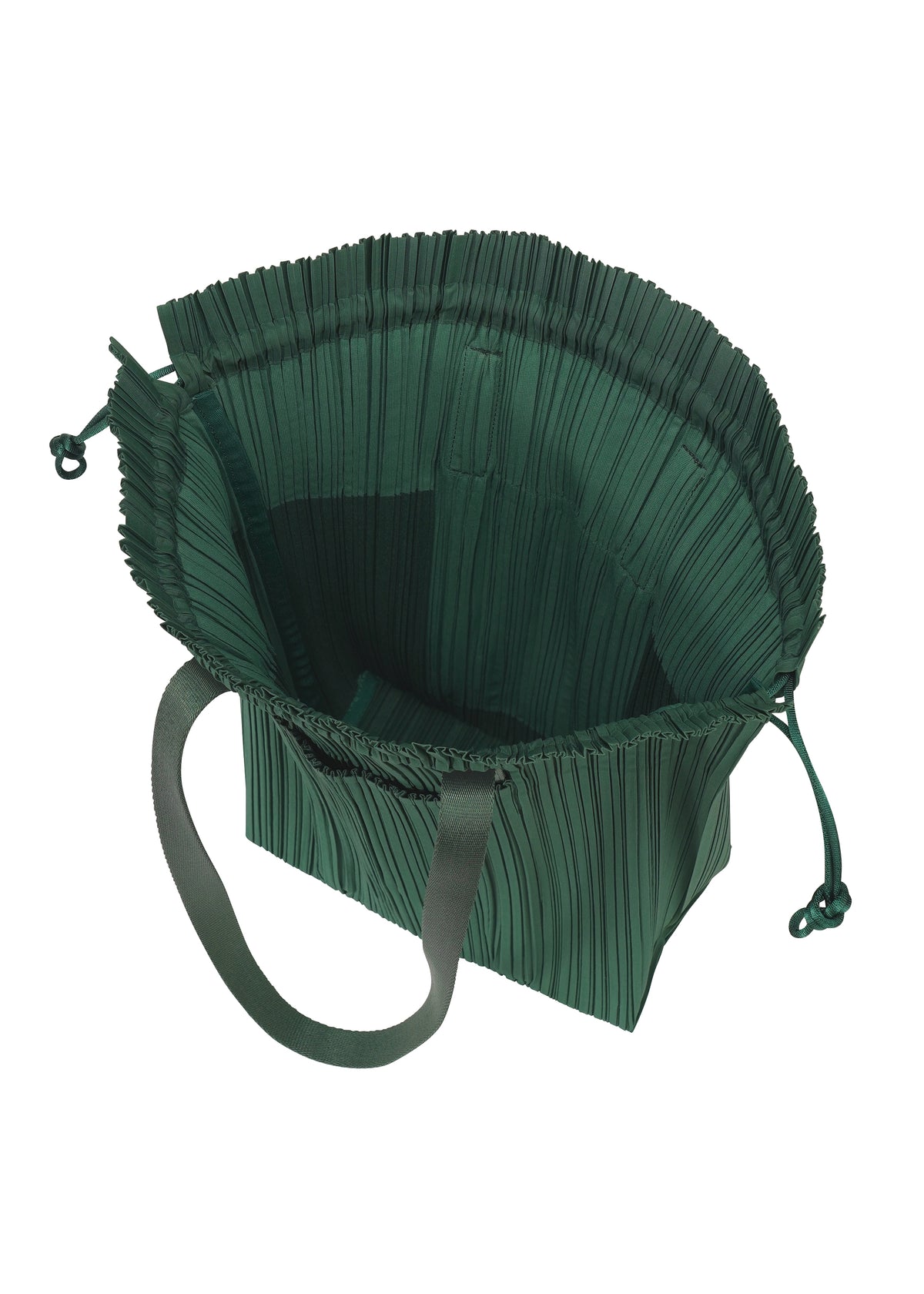 PLEATS TOTE BAG Tote Bag Dark Green