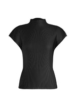 A product shot of the PLEATS PLEASE ISSEY MIYAKE MIST AUGUST shirt in charcoal.