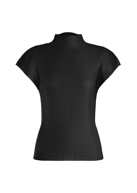 A product shot of the PLEATS PLEASE ISSEY MIYAKE MIST AUGUST shirt in charcoal.