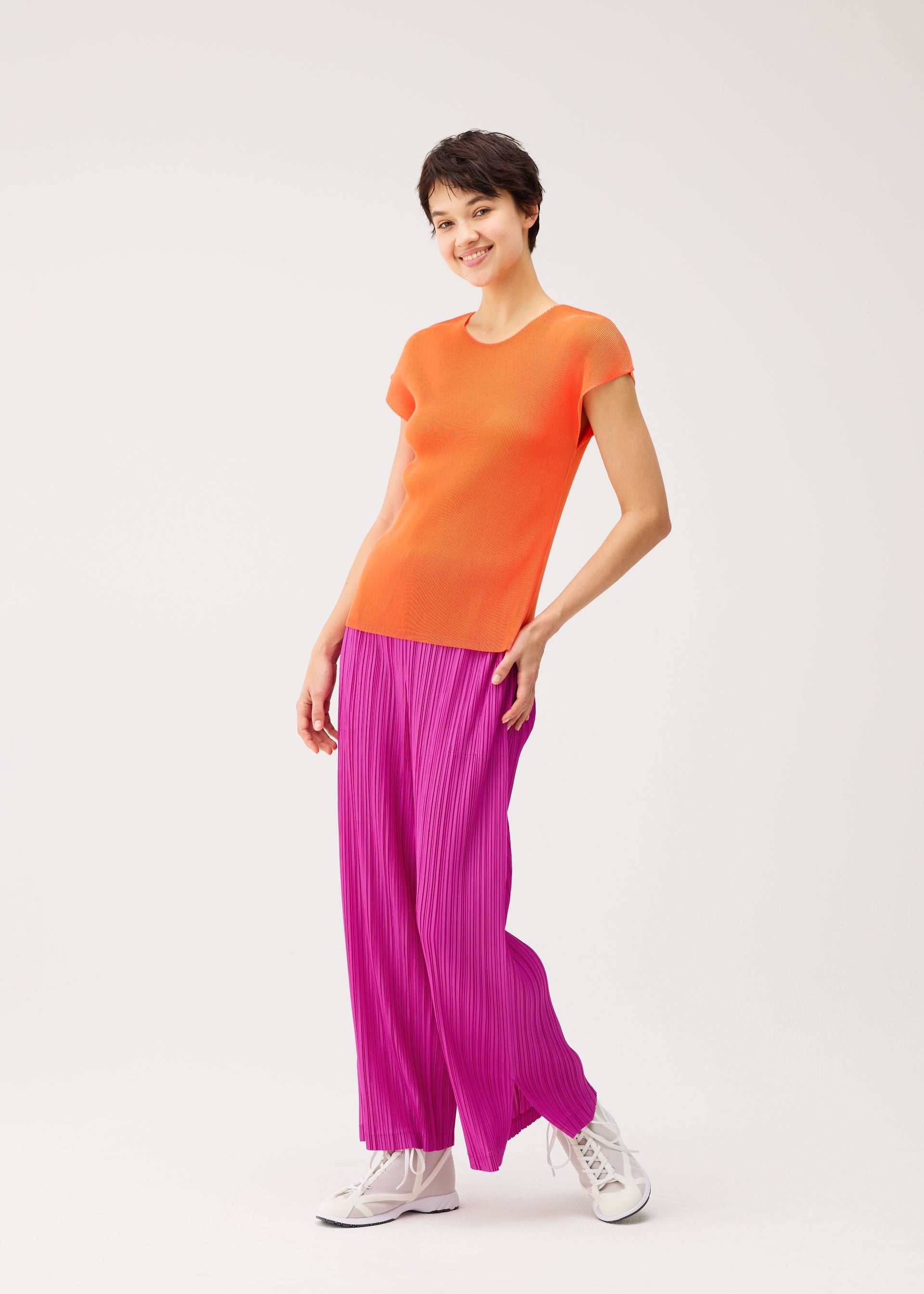 MIST SEPTEMBER Shirt Orange – ISSEY MIYAKE EU