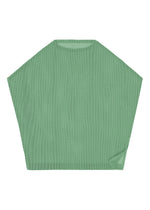 A detail shot of the PLEATS PLEASE ISSEY MIYAKE TATAMI AUGUST shirt.