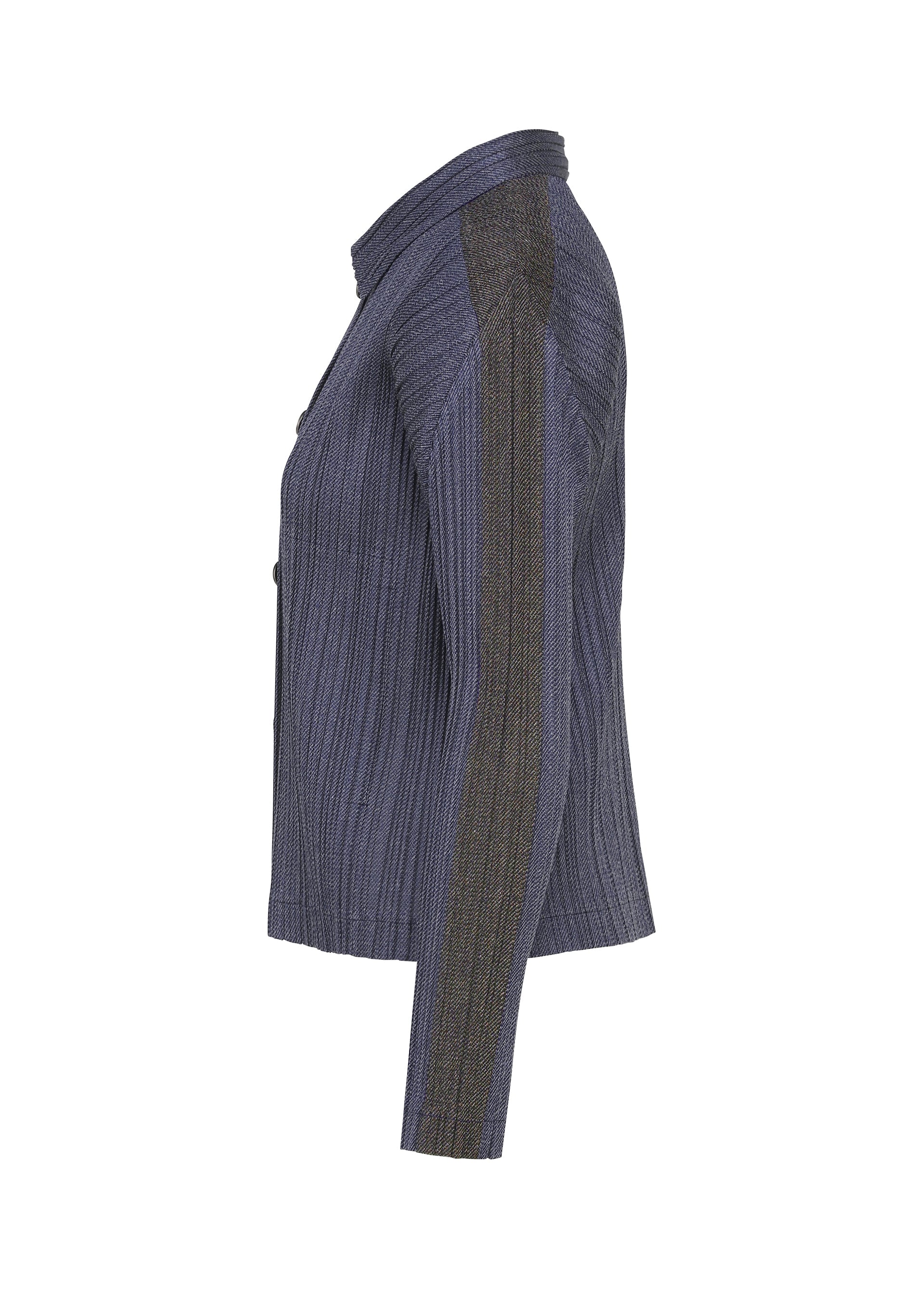 COTTON DENIM Blouson Navy Blue – ISSEY MIYAKE EU