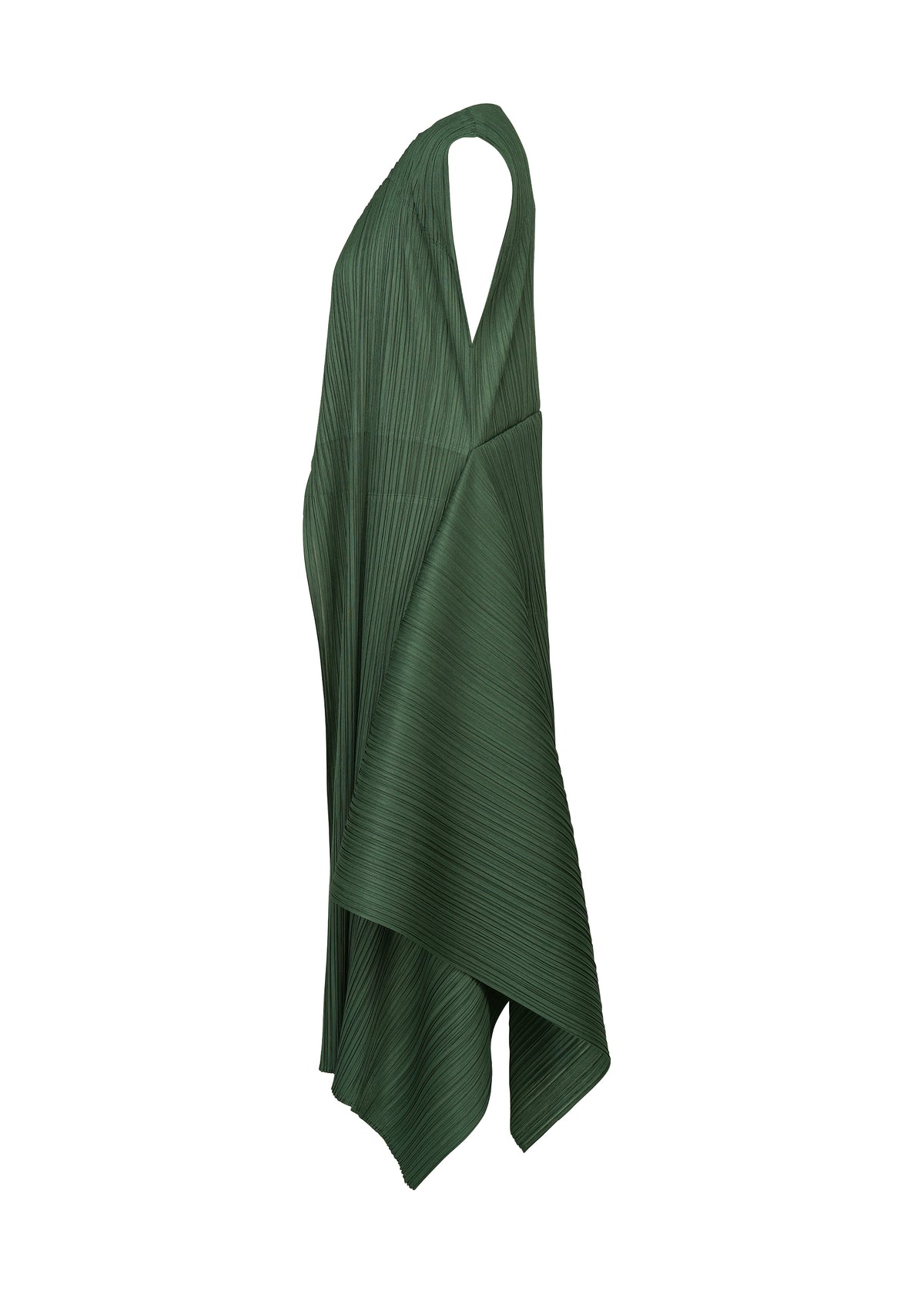 FLUTTER Vest Moss Green