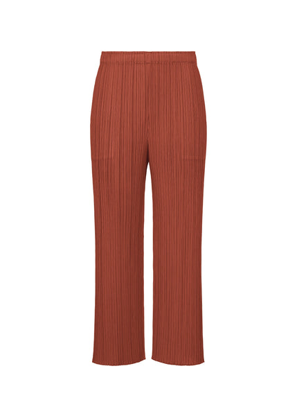 MONTHLY COLORS : SEPTEMBER Trousers Red Brown – ISSEY MIYAKE EU
