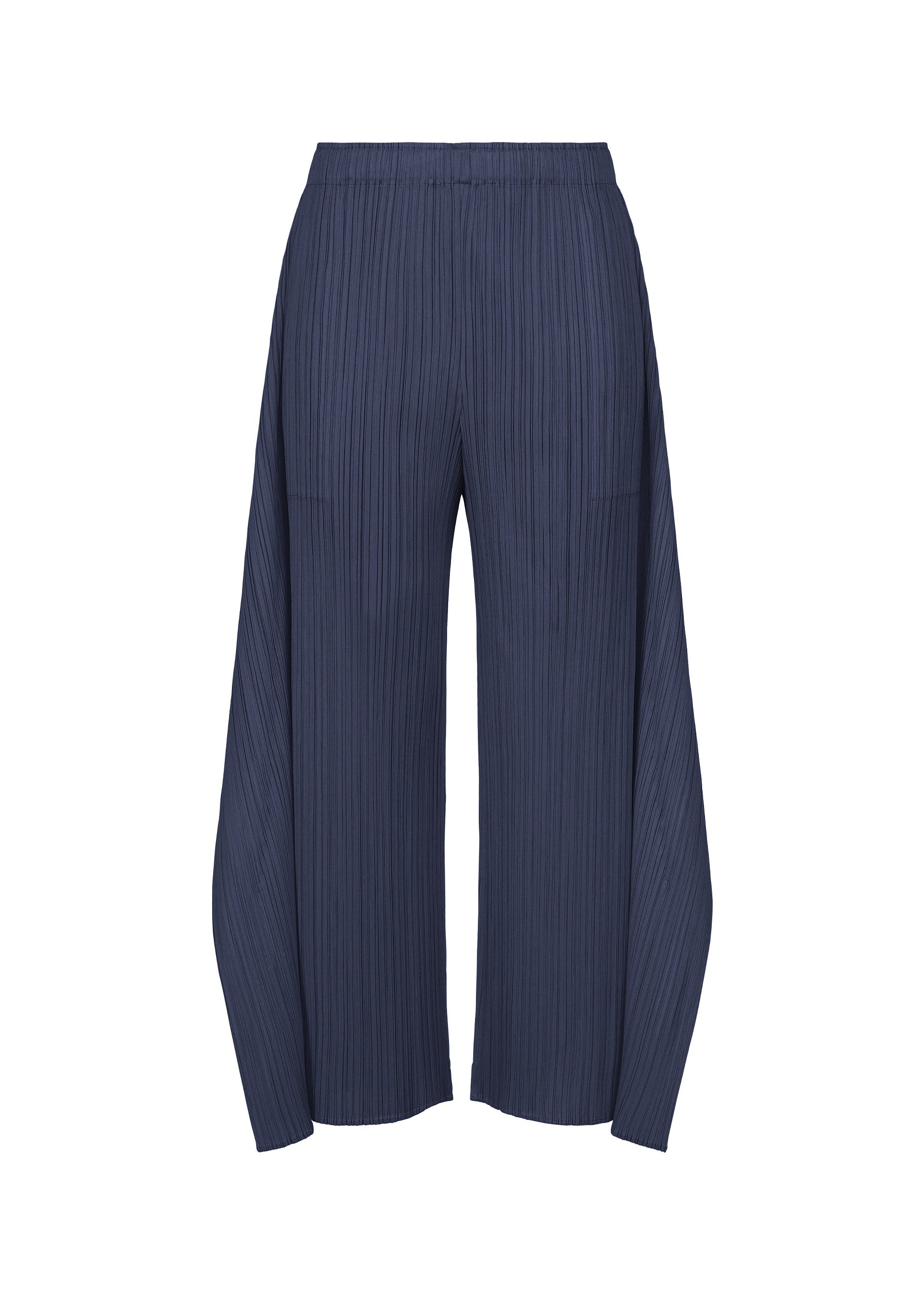 22ss ISSEY MIYAKE ワイドパンツ ネイビー MONTHLY COLORS : SEPTEMBER Trousers Navy Blue – ISSEY MIYAKE EU