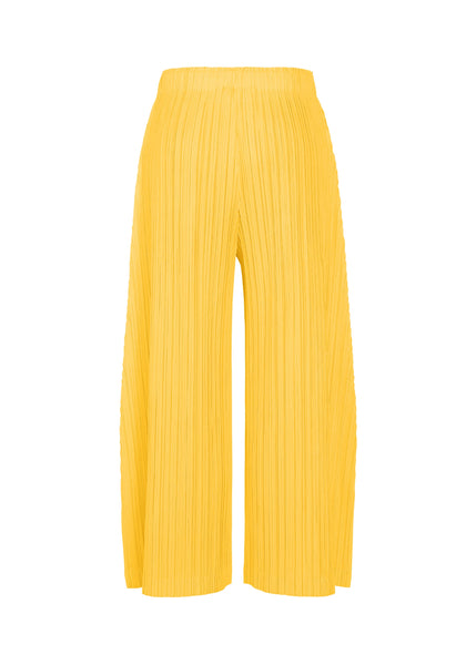 美品 me ISSEY MIYAKE プリーツパンツ マスタードイエロー THICKER BOTTOMS 1 Trousers Yellow – ISSEY MIYAKE EU