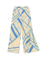 A detail shot of the PLEATS PLEASE ISSEY MIYAKE FOLD LINE pants.