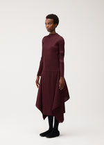 FLUTTER Skirt Bordeaux