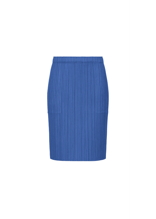 AZURE COLOURS Skirt Middle Blue