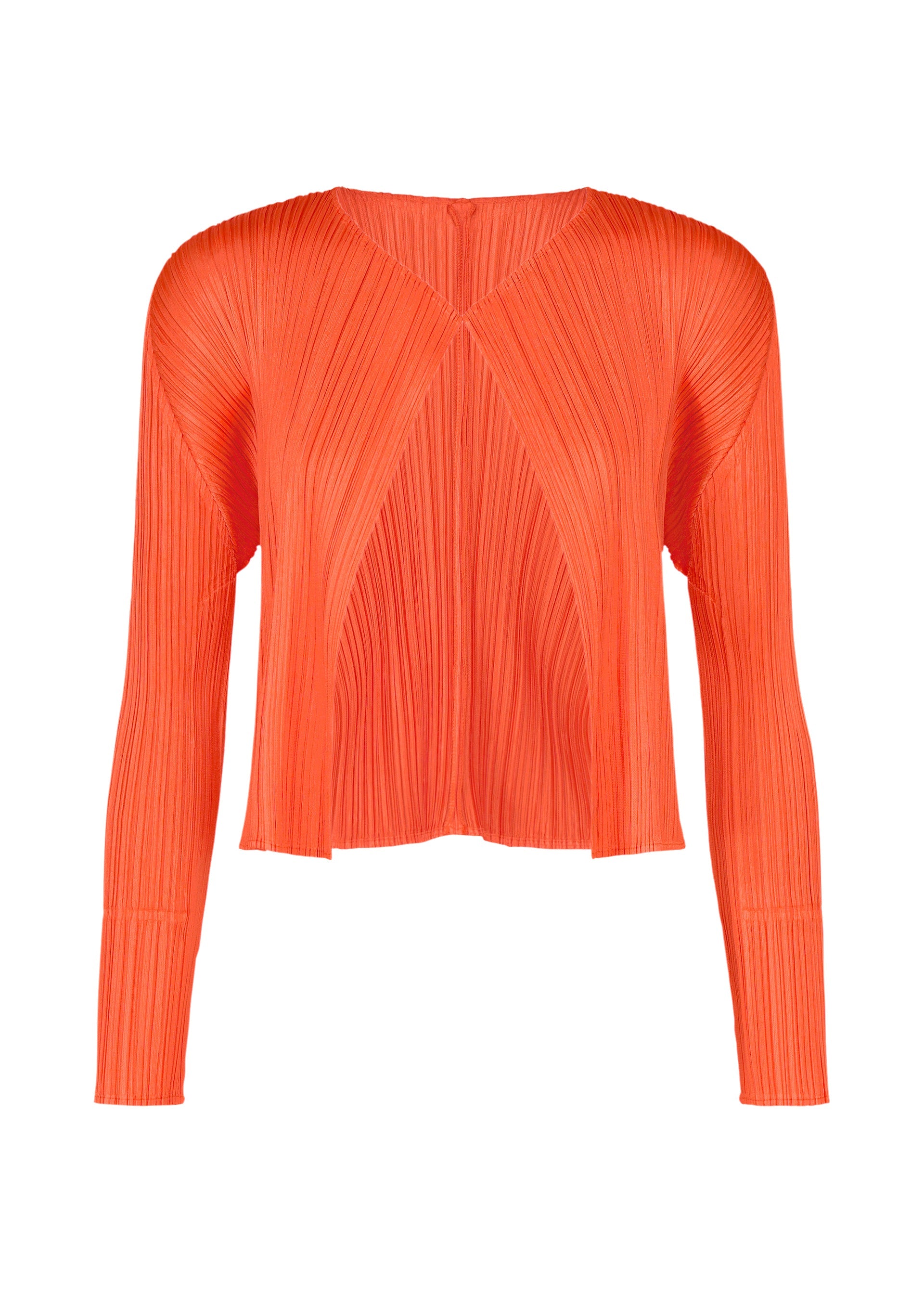 MONTHLY COLORS : SEPTEMBER Cardigan Orange – ISSEY MIYAKE EU